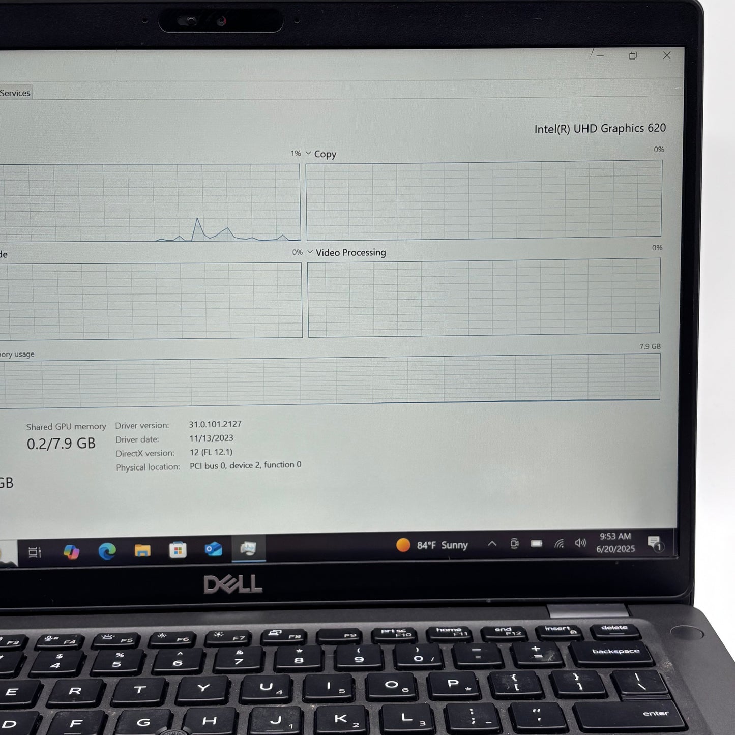Dell Latitude 5400 P98G 14" i5-8365U 1.6GHz 16GB RAM 256GB SSD