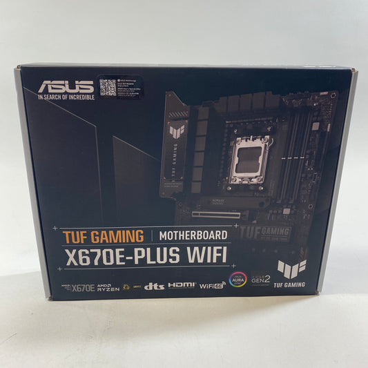 New ASUS X670E-Plus WiFi AMD Socket AM5 ATX