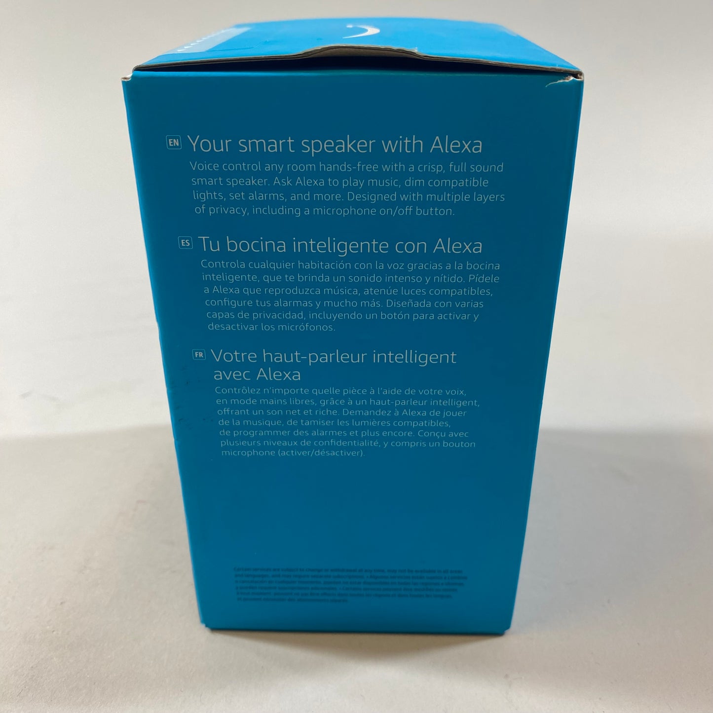 New Amazon Alexa Echo Pop Smart Speaker Black C2H4R9