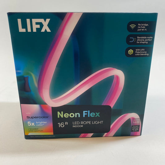 New LIFX Neon Flex Indoor LED Rope Light Multi-color LFXNEON16