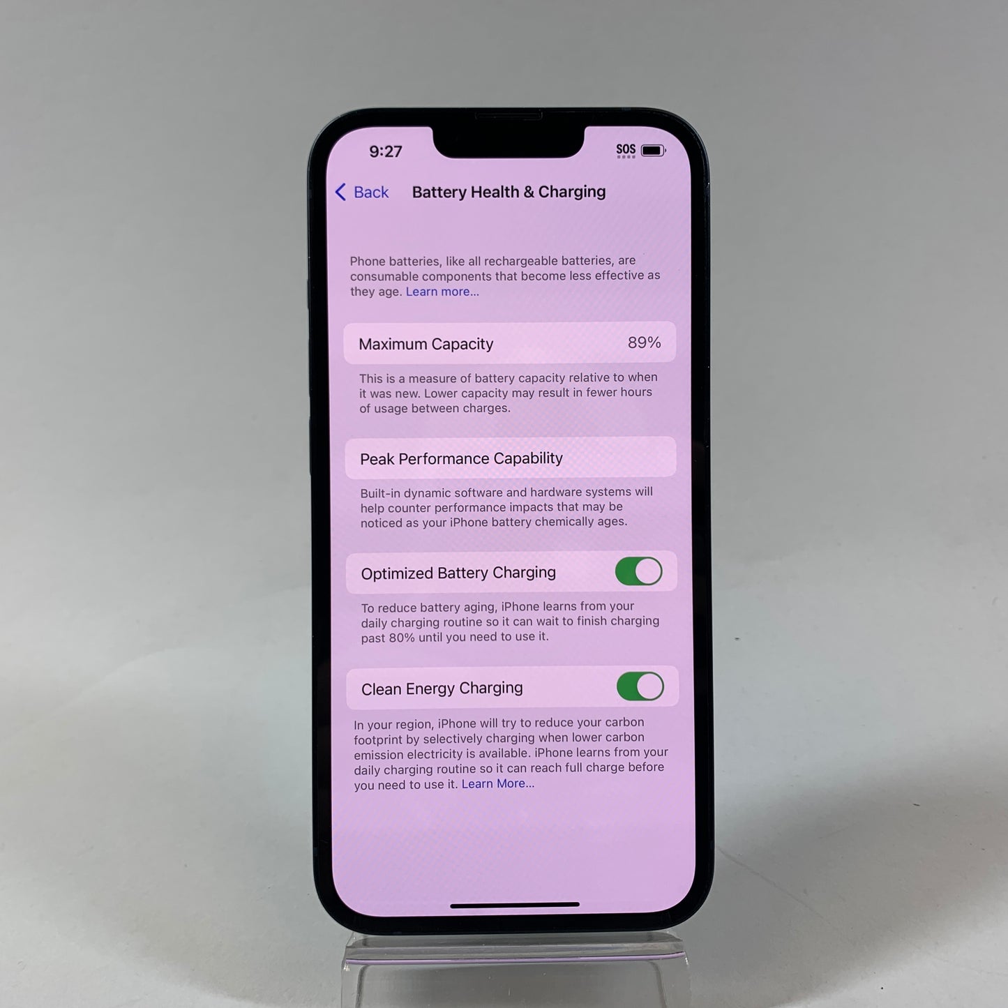 Unlocked Apple iPhone 13 256GB Midnight MLMU3LL/A