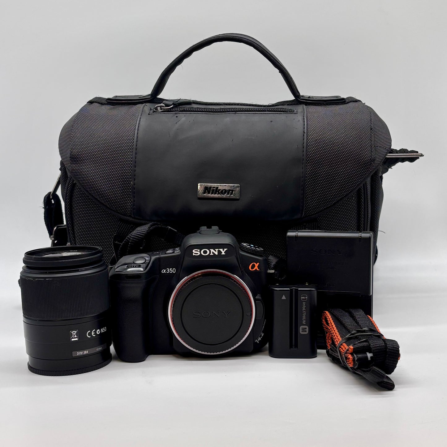 Sony Alpha A350 14.1MP Digital SLR DSLR Camera