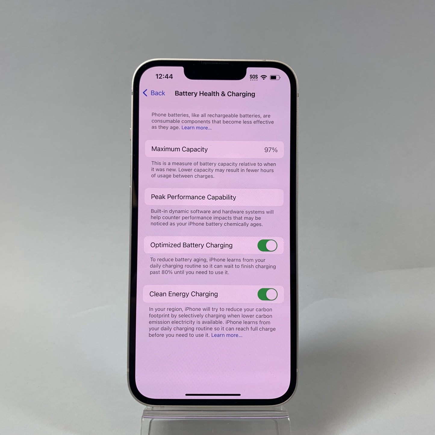 Unlocked Apple iPhone 13 128GB White MLA43LL/A