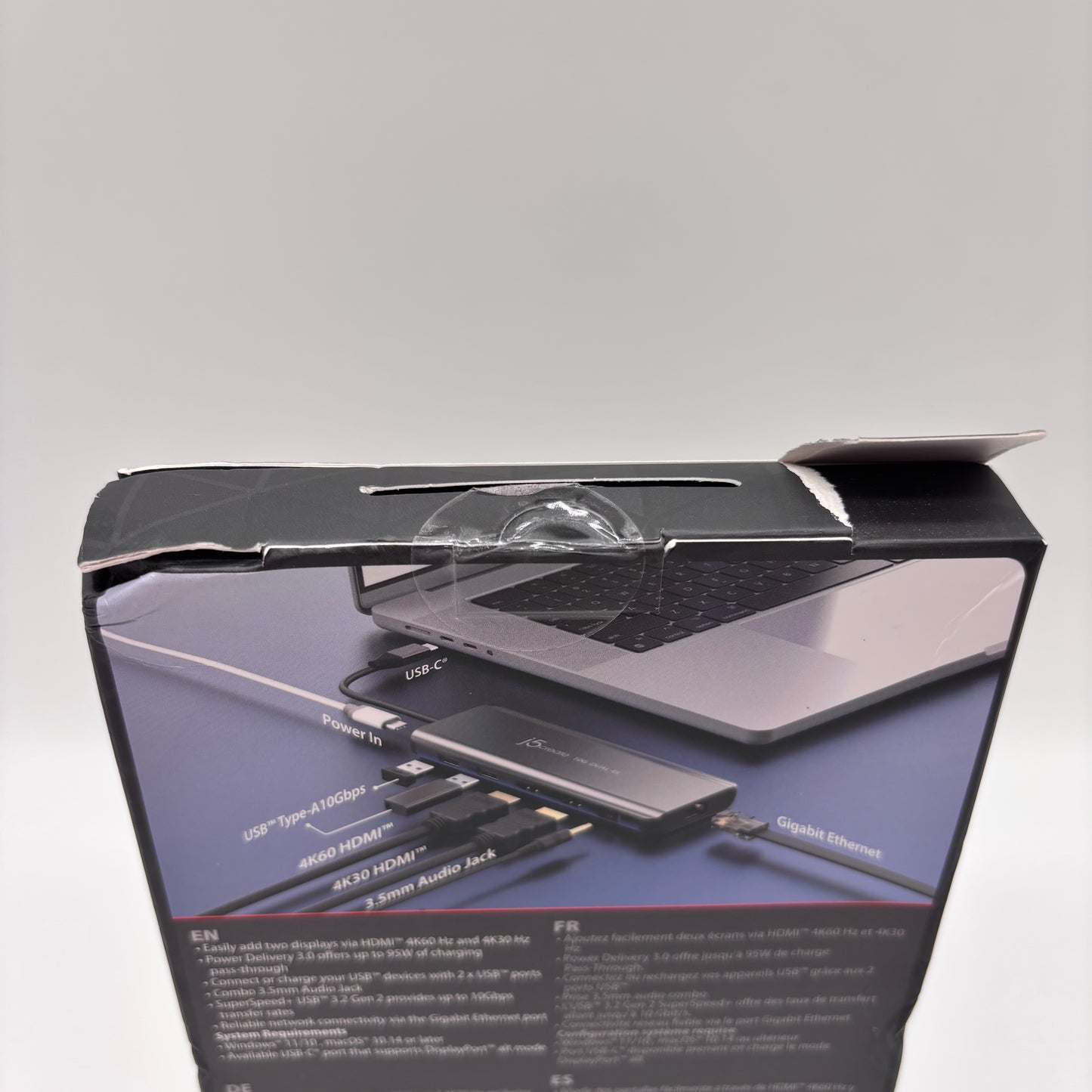 New J5Create USB-C Dual 4K HDMI 7-in-1 Functions JCD398