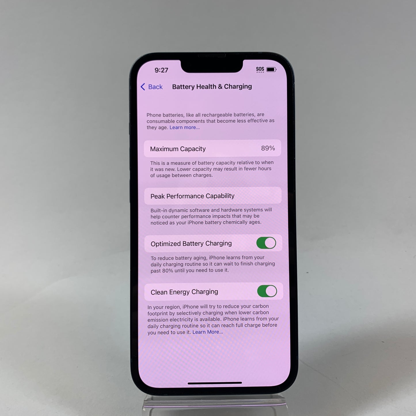 Unlocked Apple iPhone 13 256GB Midnight MLMU3LL/A
