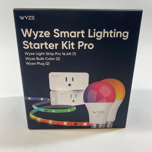 New WYZE Smart Lighting Starter Kit Pro Strip Light WLPSLKPRO