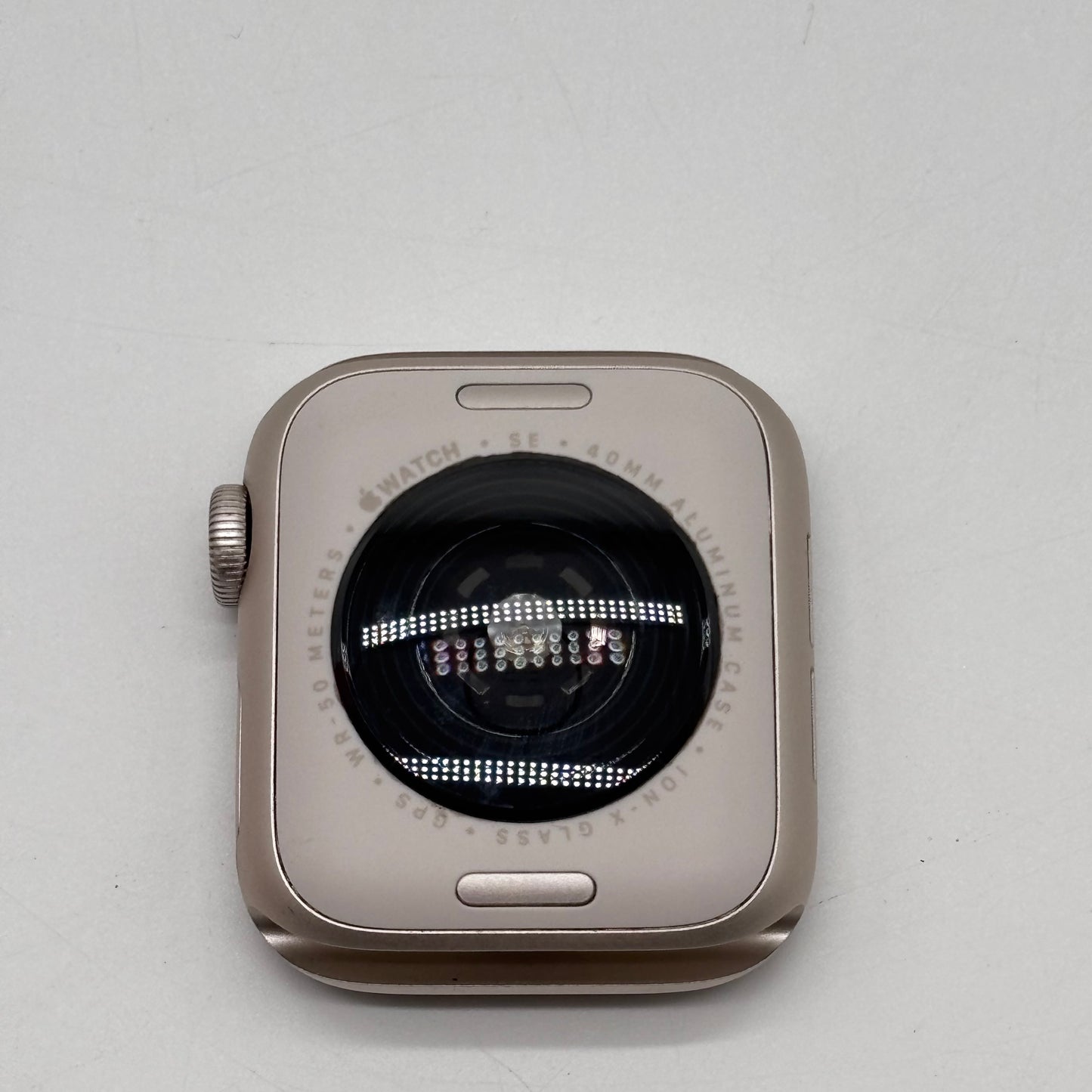 GPS Only Apple Watch SE 2nd Gen 40MM Silver Aluminum MR9U3LL/A Face Only