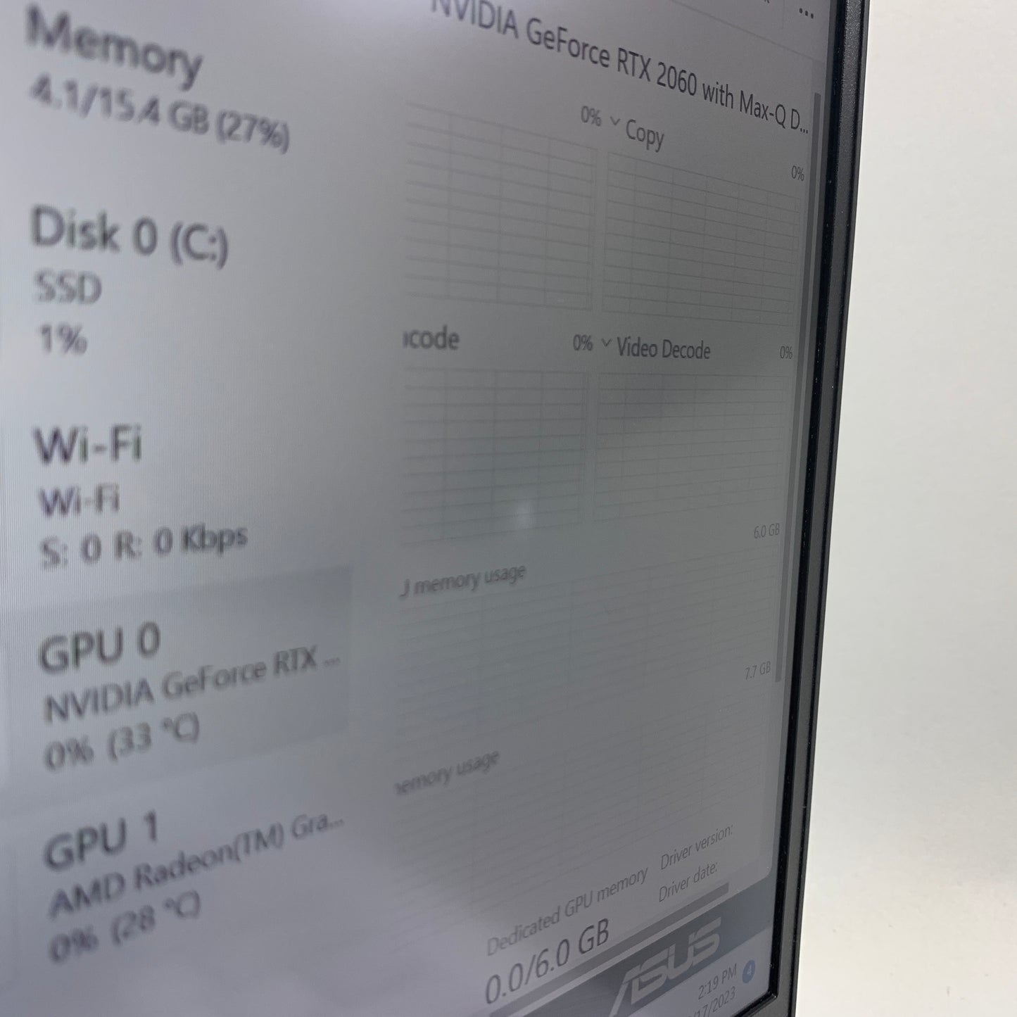 ASUS ROG Zephyrus G14 GA401 14" Ryzen 9 4900HS 3.0GHz 16GB RAM 1TB SSD RTX 2060 - LCD Read
