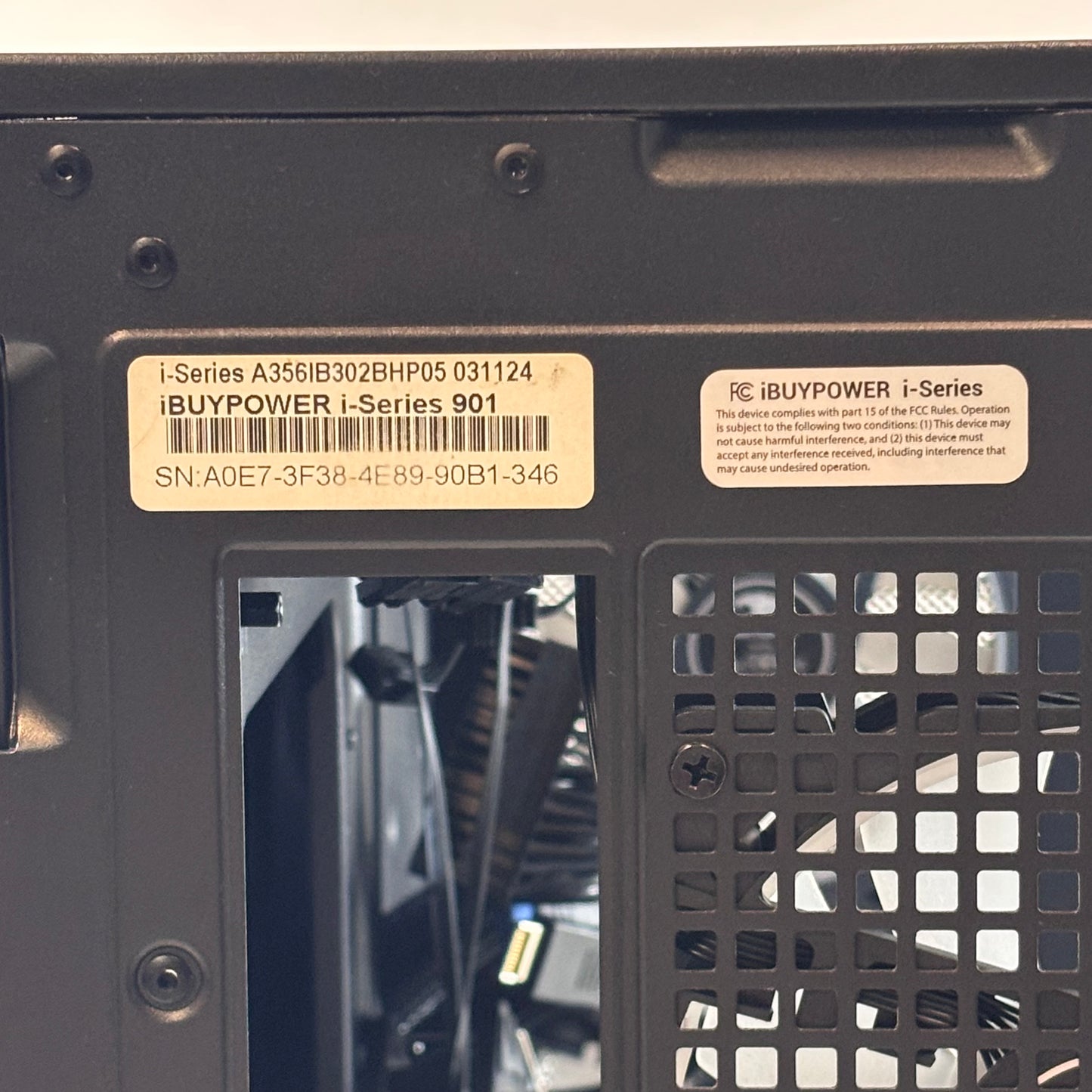 iBUYPOWER i-Series 901 PC Case A356IB302BPH05