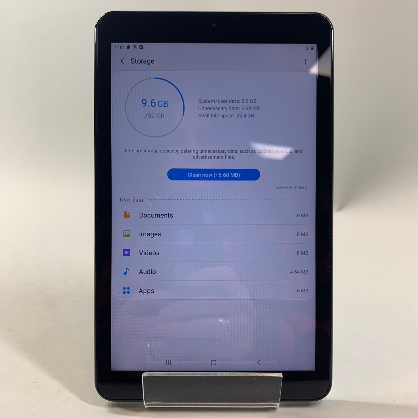 Verizon Samsung Galaxy Tab A 8.0" 32GB Black SM-T387V Clean