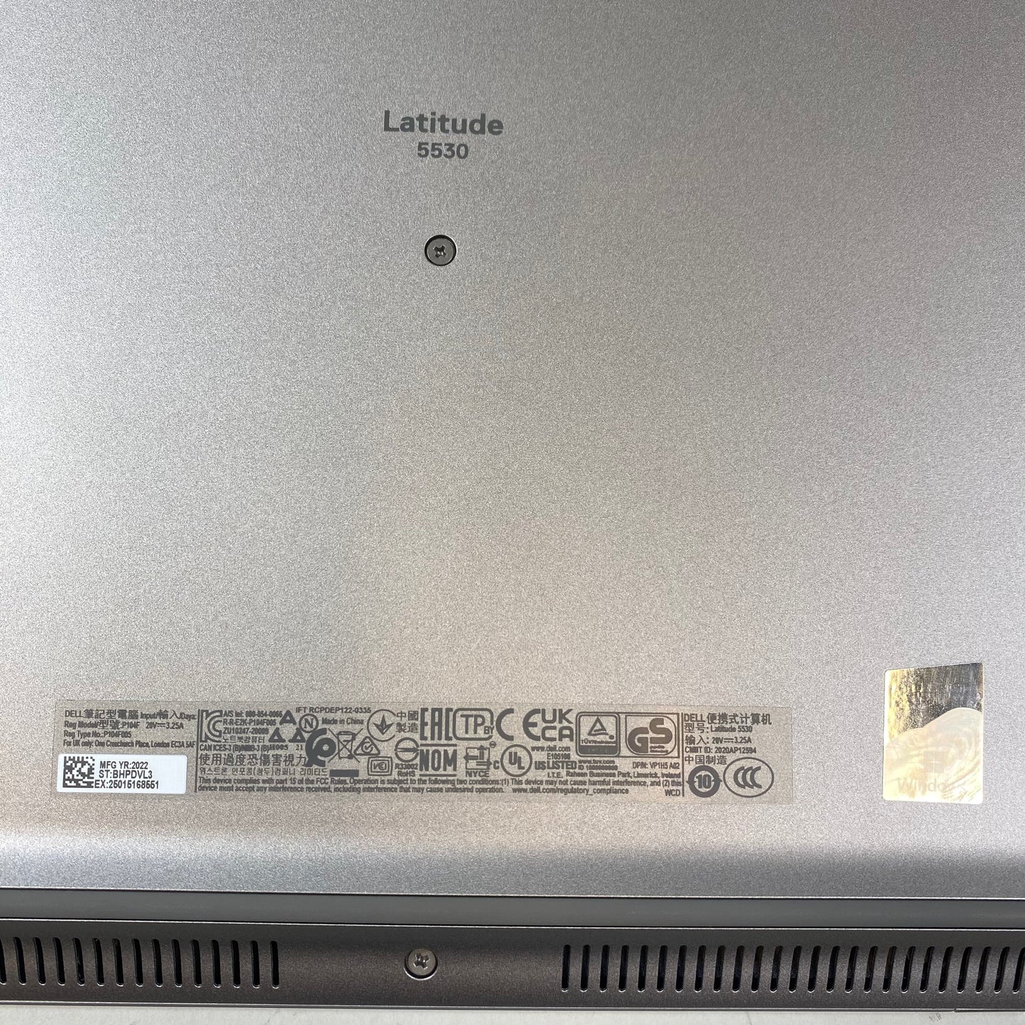 Dell Latitude 5530 15.6" i7-1265U 1.8GHz 16GB RAM 512GB SSD