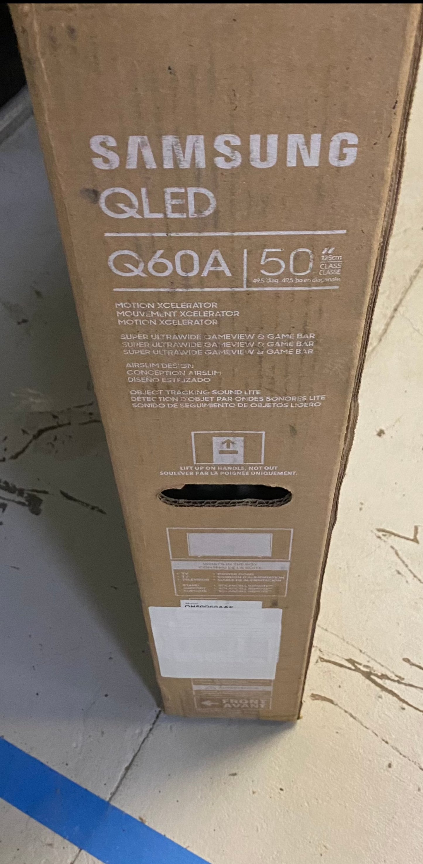 New Samsung 50" 50Q60AAFXZA QN50Q60A 4K UHD 2160p Smart TV (2021)