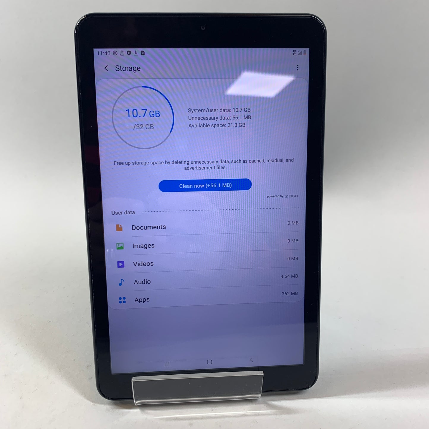 Verizon Samsung Galaxy Tab A 8.0" 32GB Black SM-T387V Clean