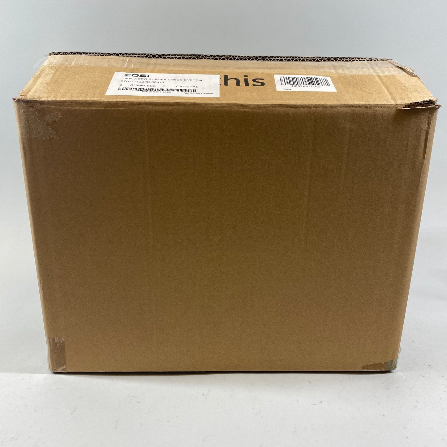 New ZOSI Digital Security Cameras 4-pk ZG2112B and Network DVR H.264 ZR08ZN00 Combo