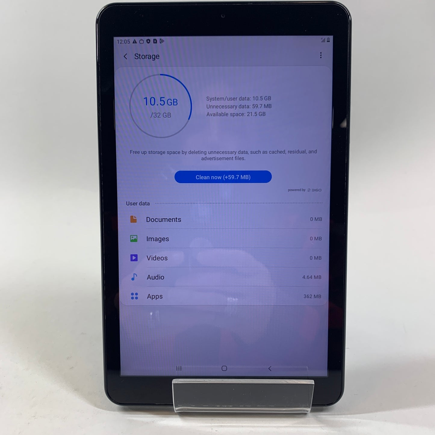 Verizon Samsung Galaxy Tab A 8.0" 32GB Black SM-T387V Clean
