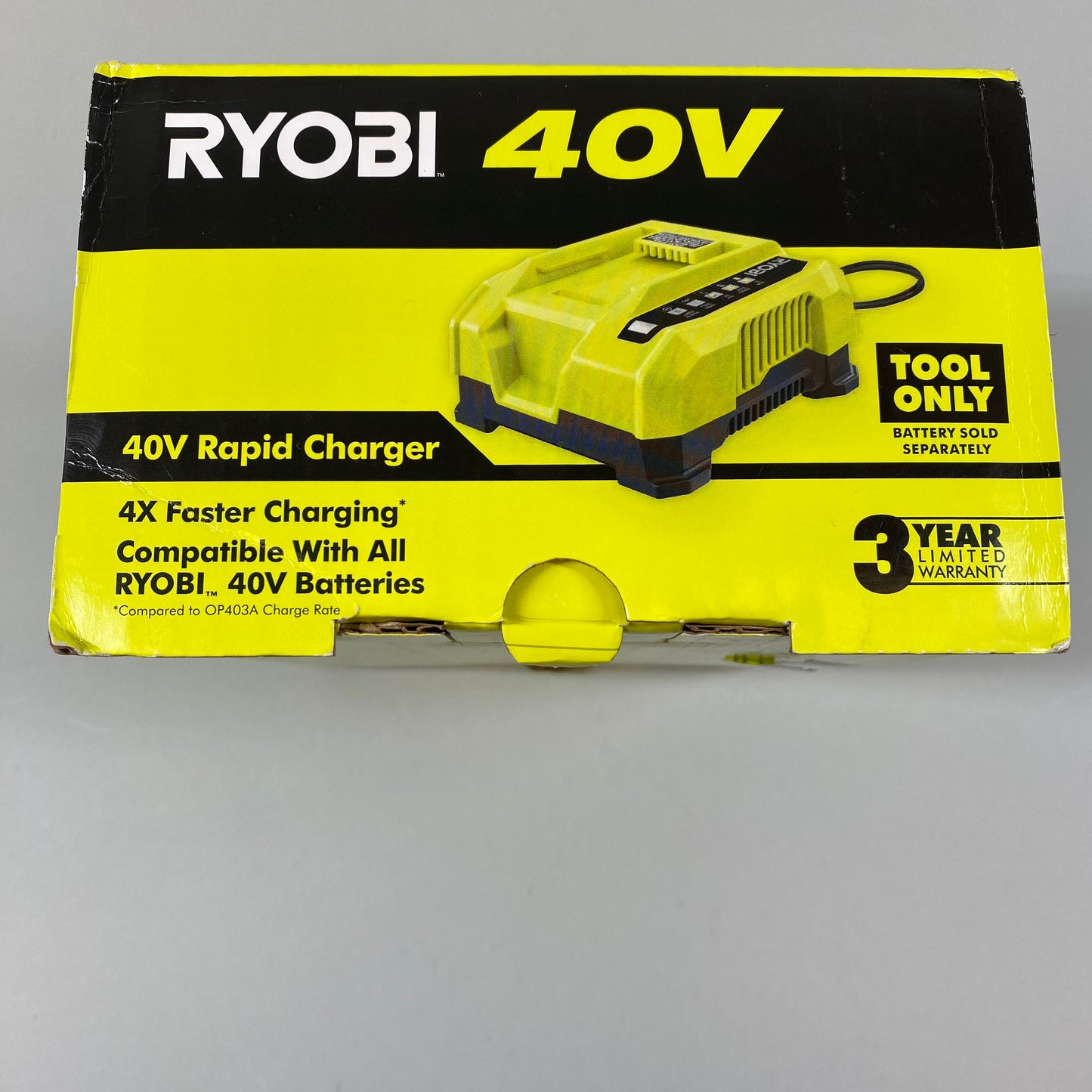 New Ryobi 40V Rapid Charger OP406A