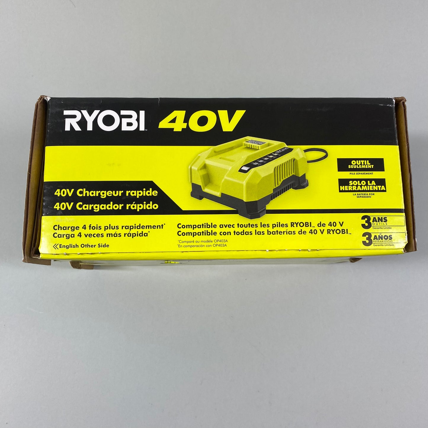 New Ryobi 40V Rapid Charger OP406A