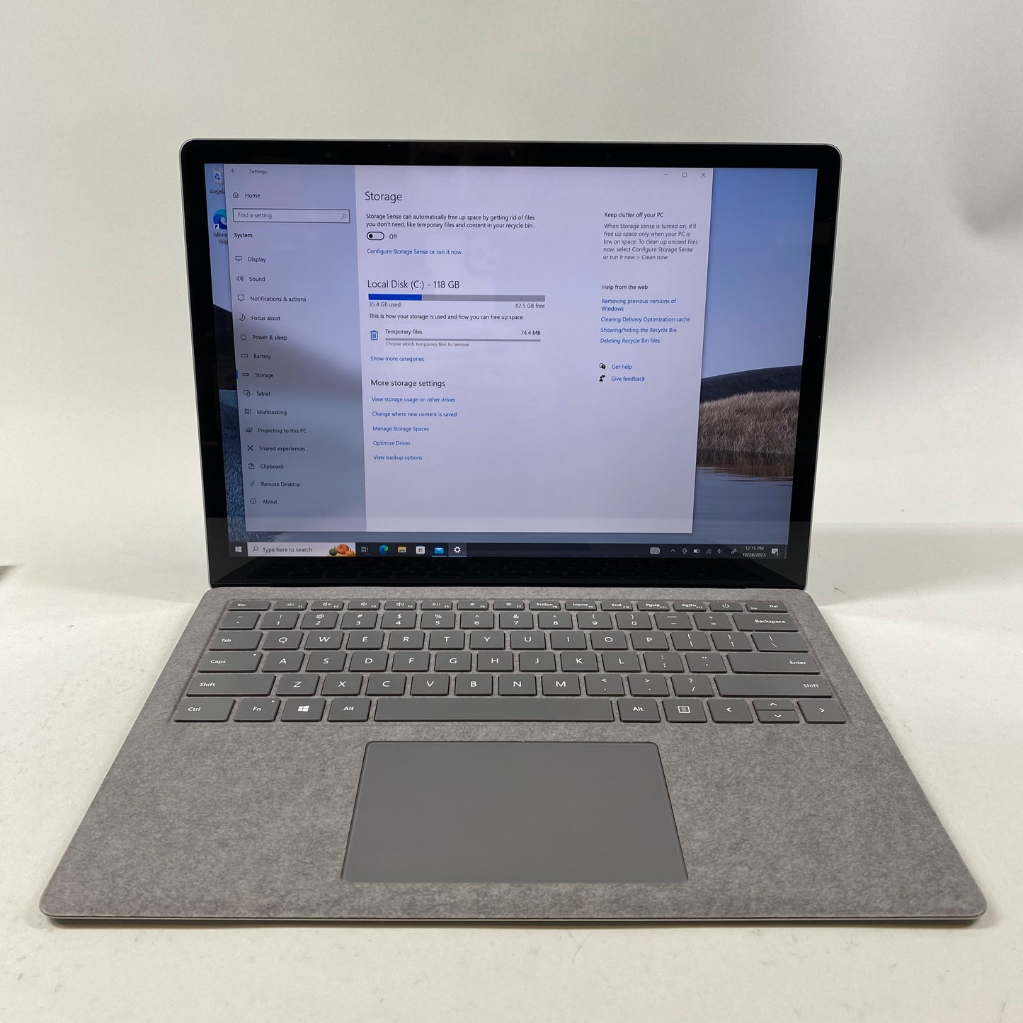 Microsoft Surface Laptop 3 1867 13.3" i5-1035G7 1.2GHz 8GB RAM 128GB SSD