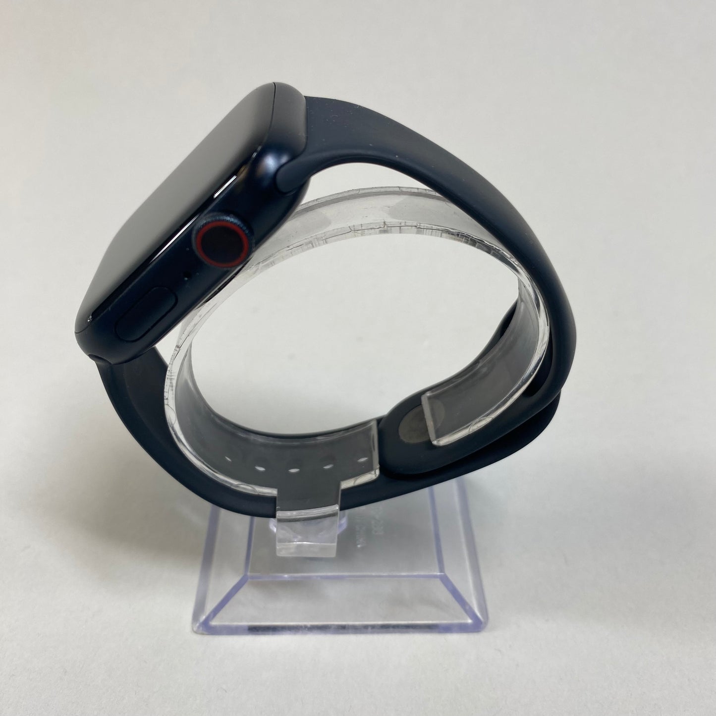 Unlocked Apple Watch Series 8 45MM Midnight Aluminum Black Sport Band A2774