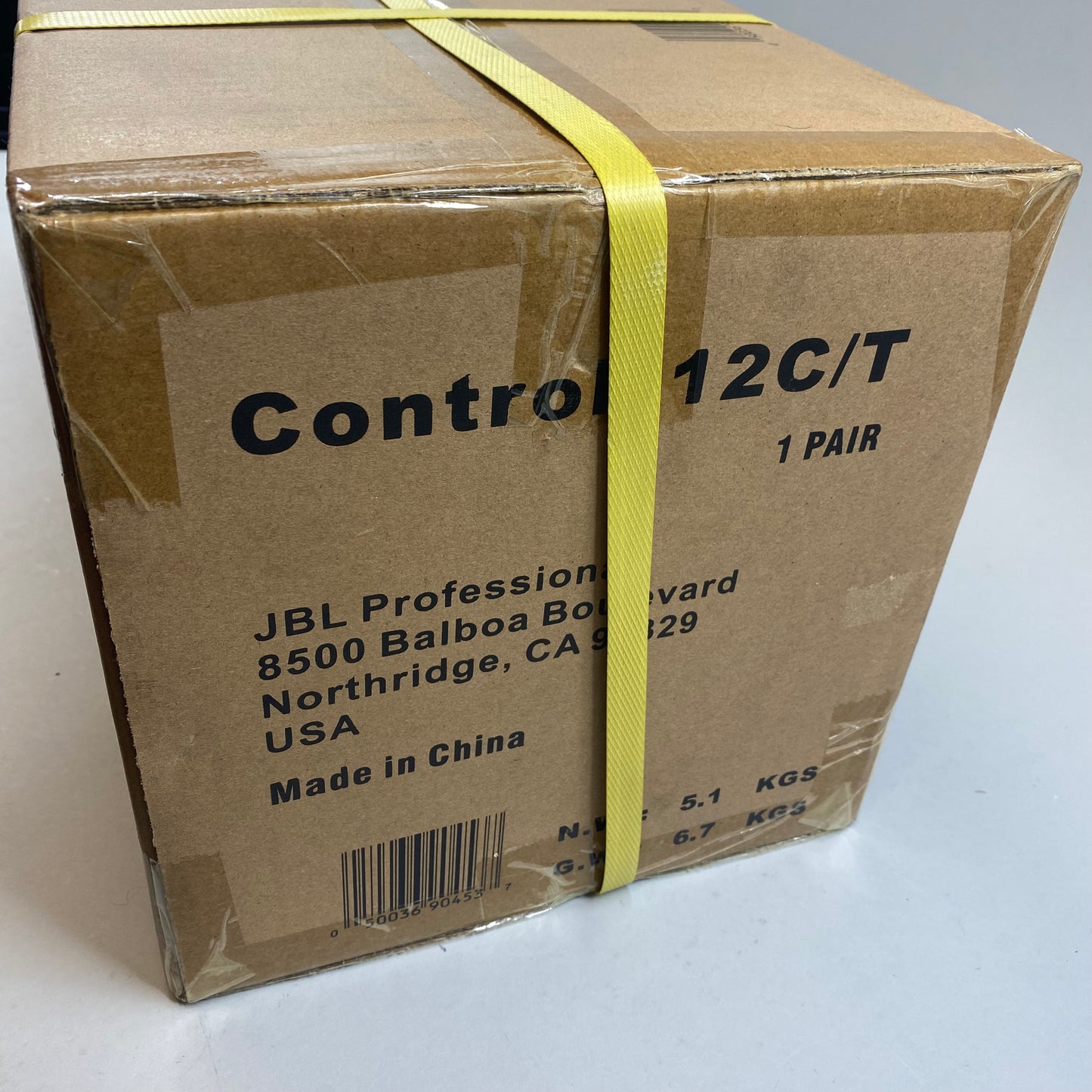 New JBL Control 12C/T Compact Ceiling Loudspeaker 1 Pair 4500958609