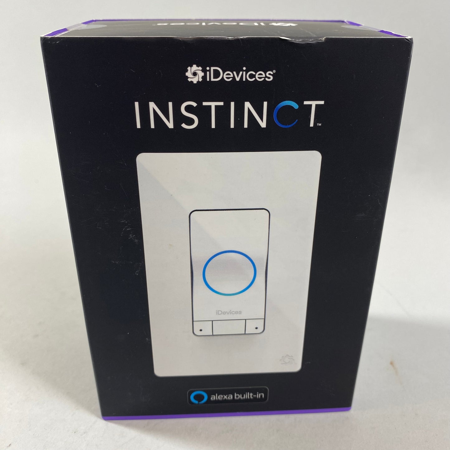 New iDevices Instinct Smart Light Switch With Alexa built-in IDEV0022