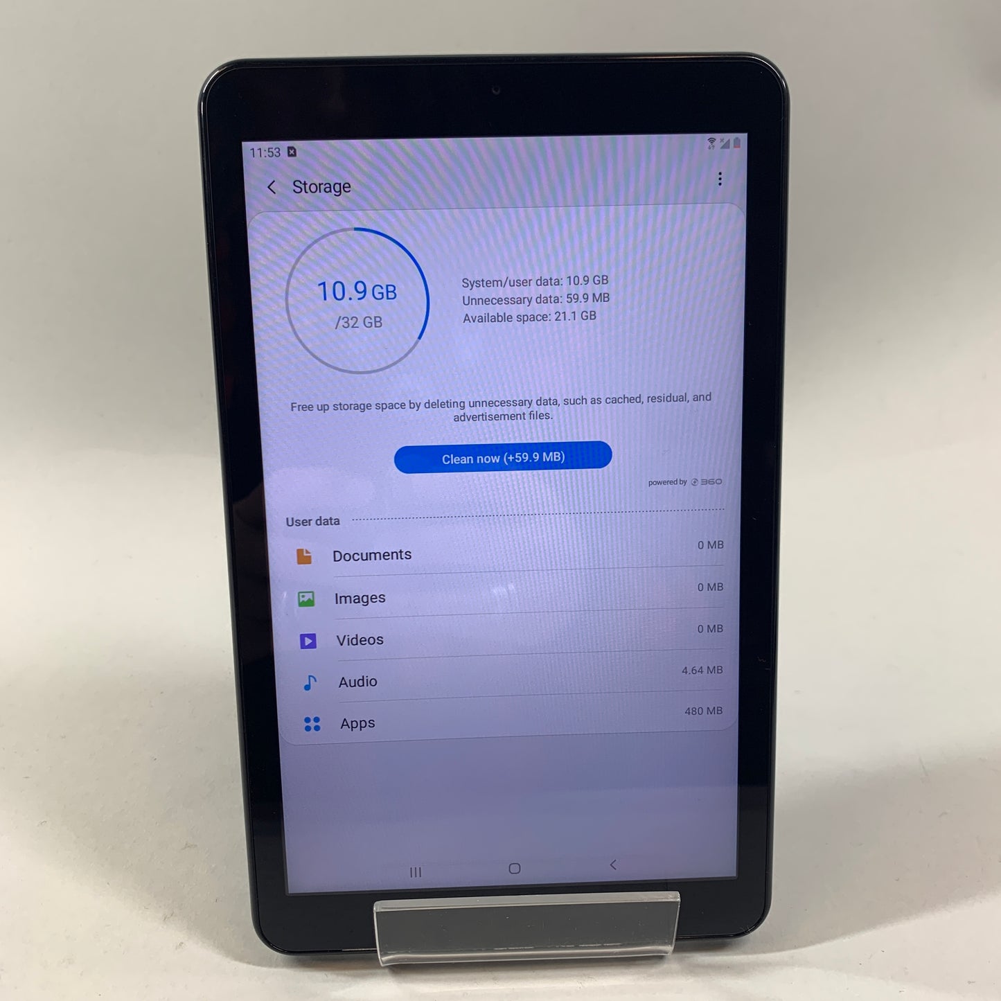 Verizon Samsung Galaxy Tab A 8.0" 32GB Black SM-T387V Clean