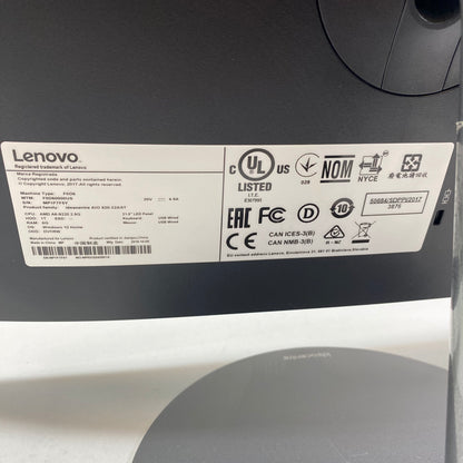 Lenovo AIO 520-22AST 23.8" A6-9200 2.50GHz 8GB RAM 1TB HDD