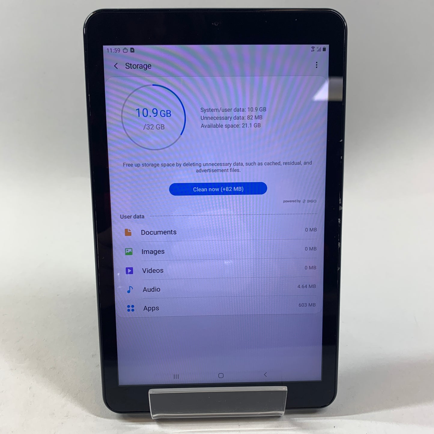 Verizon Samsung Galaxy Tab A 8.0" 32GB Black SM-T387V Clean