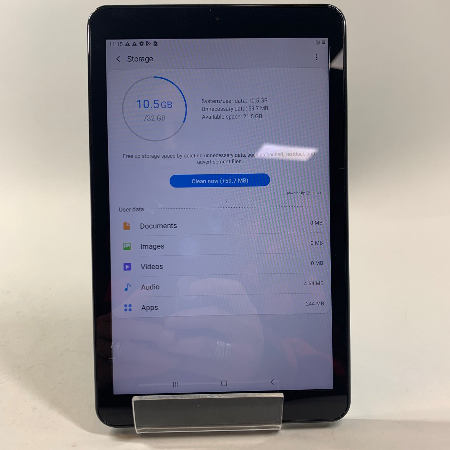 Verizon Samsung Galaxy Tab A 8.0" 32GB Black SM-T387V Clean