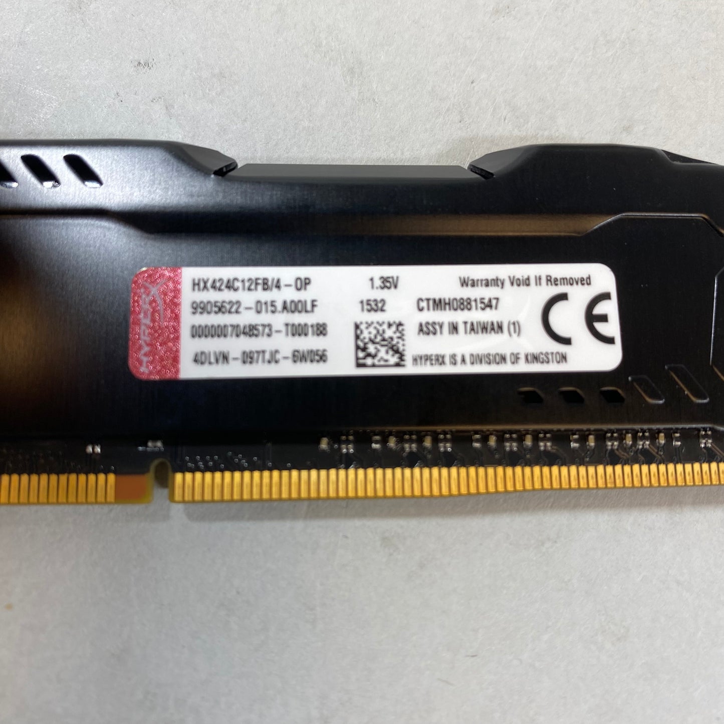 Orgin HyperX 8GB (2 x 4GB) DDR4 2666MHz HX424C12FB/4-0P Gaming Desktop RAM
