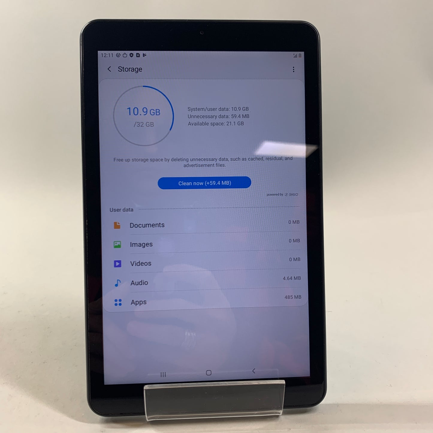 Verizon Samsung Galaxy Tab A 8.0" 32GB Black SM-T387V Clean