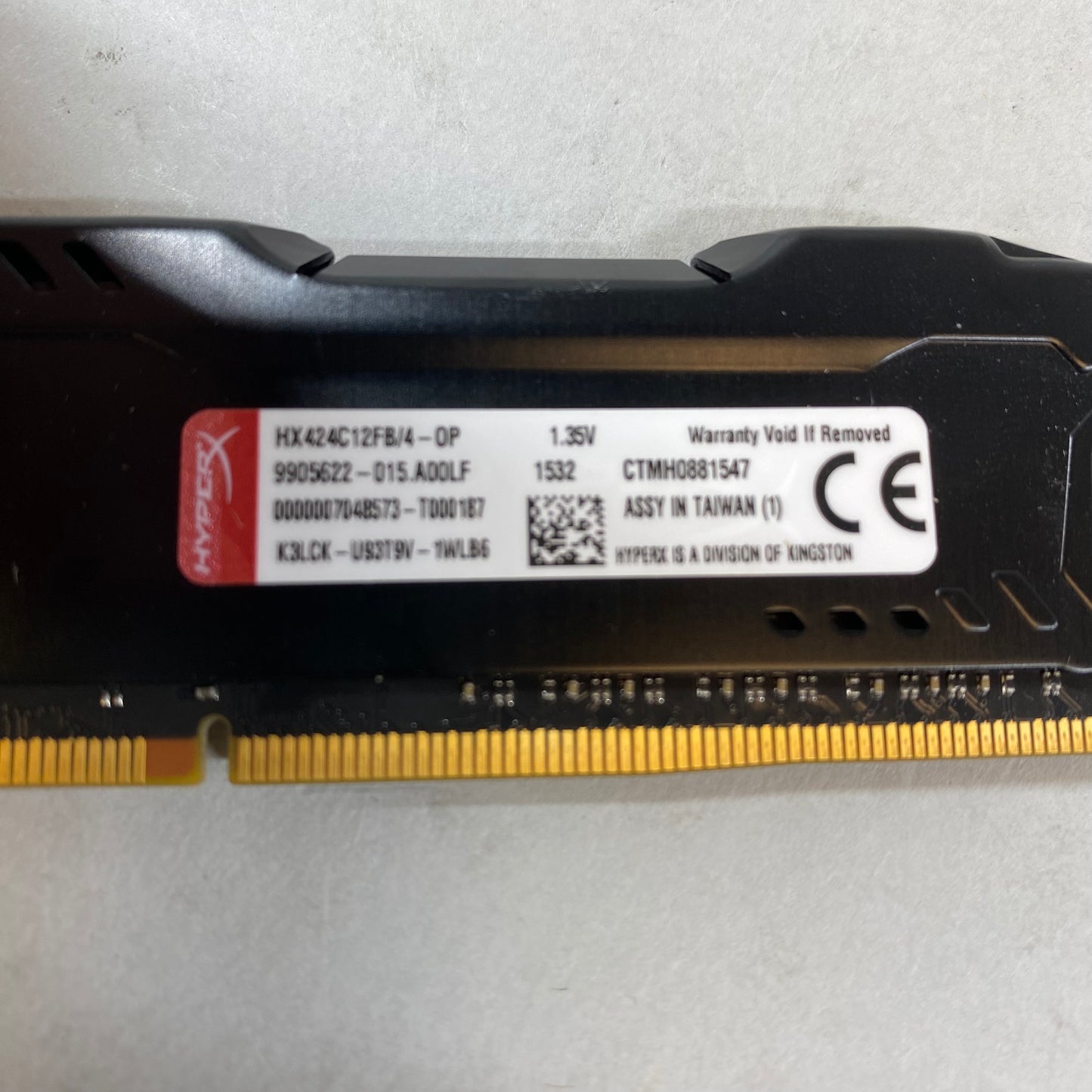 Orgin HyperX 8GB (2 x 4GB) DDR4 2666MHz HX424C12FB/4-0P Gaming Desktop RAM