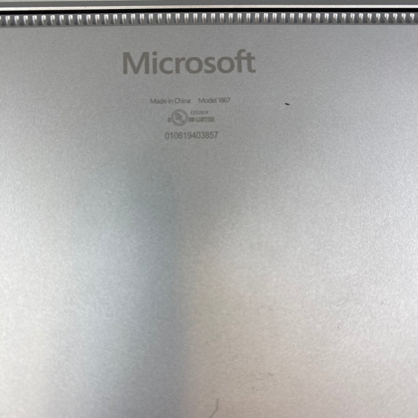 Microsoft Surface Laptop 3 1867 13.3" i5-1035G7 1.2GHz 8GB RAM 128GB SSD