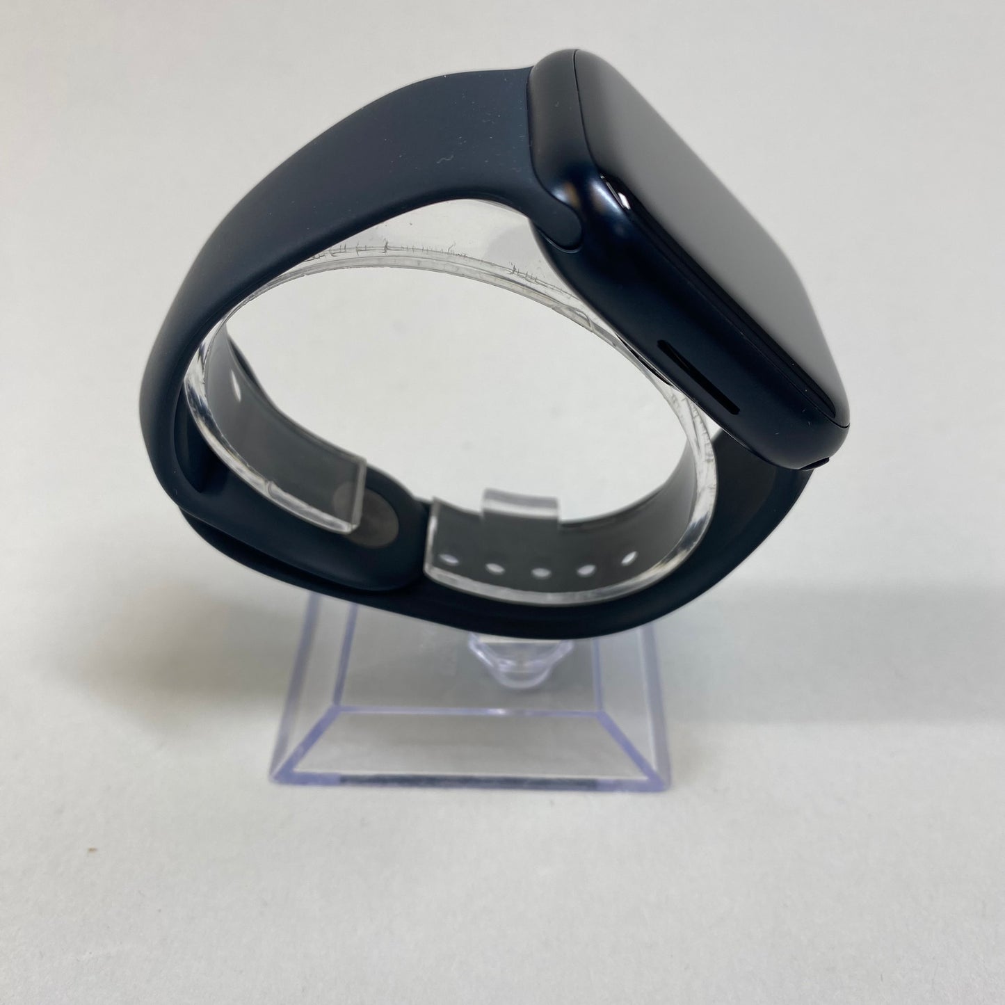 Unlocked Apple Watch Series 8 45MM Midnight Aluminum Black Sport Band A2774