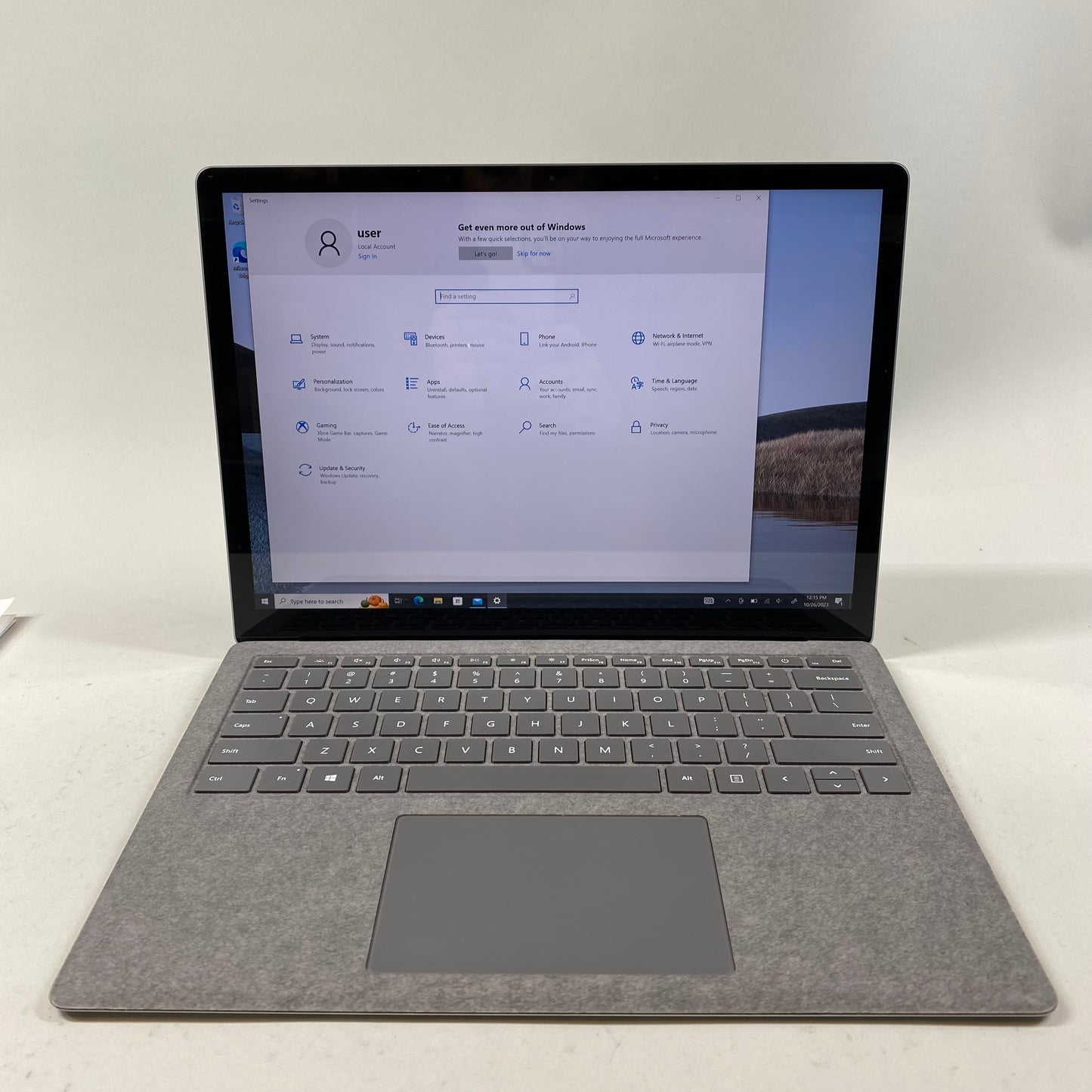 Microsoft Surface Laptop 3 1867 13.3" i5-1035G7 1.2GHz 8GB RAM 128GB SSD