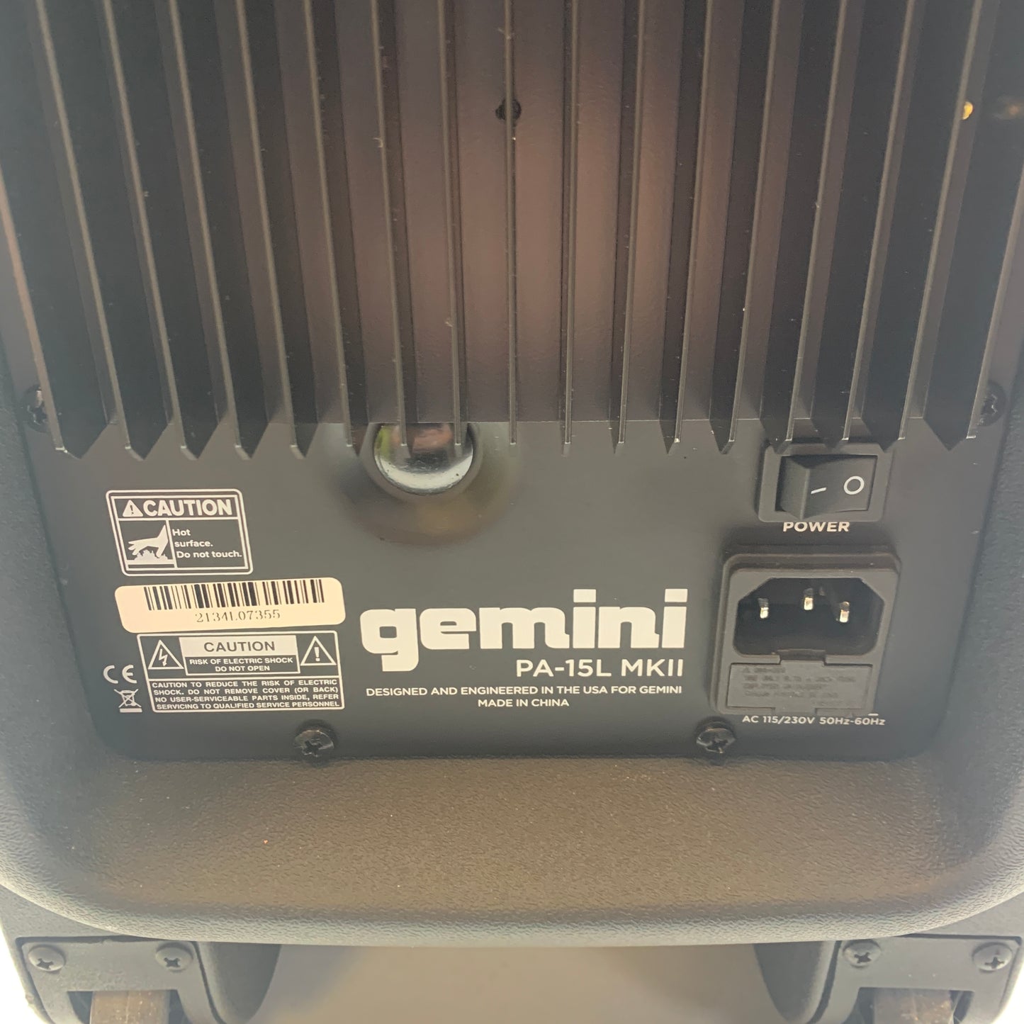 Gemini PA-15L MK11 Portable Wireless Bluetooth PA Loudspeaker