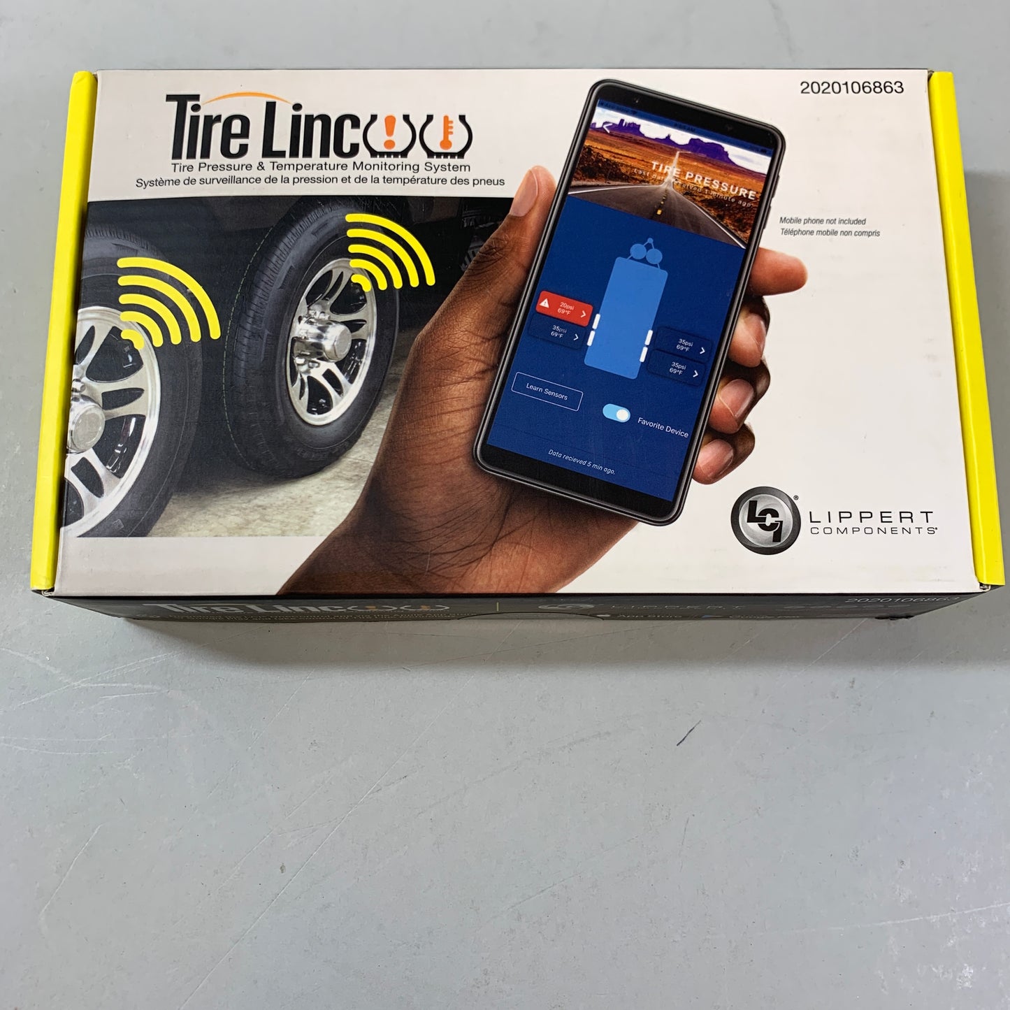 New Tire Linc Tire Pressure Monitoring System 2020106863