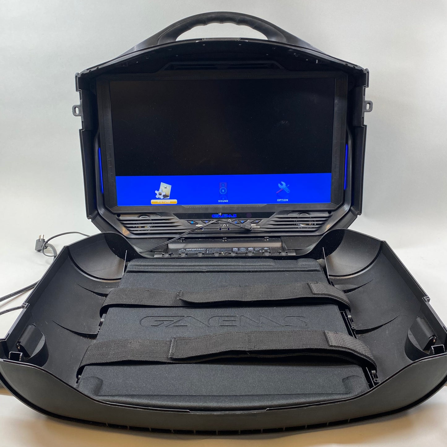 Gaemz Vanguard Portable Display For Gaming Consoles EP4005857 Black
