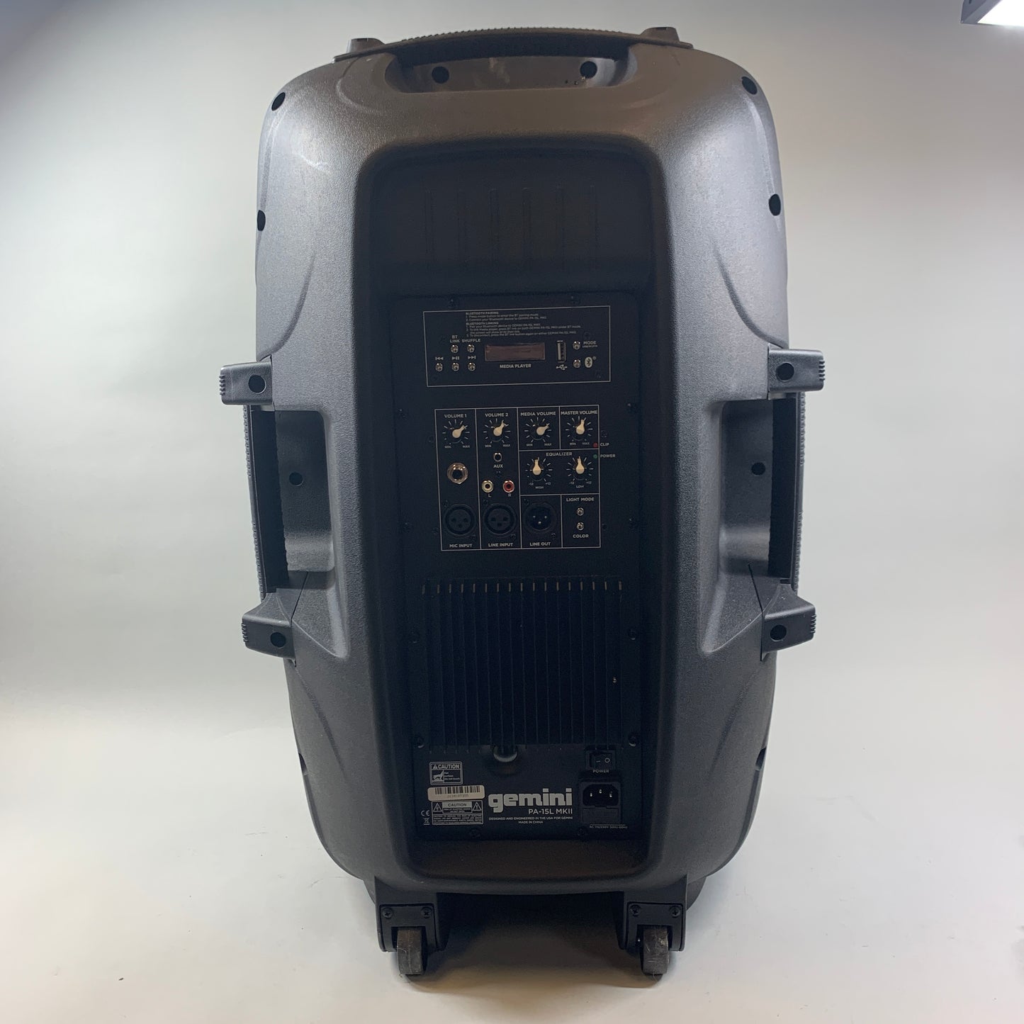 Gemini PA-15L MK11 Portable Wireless Bluetooth PA Loudspeaker