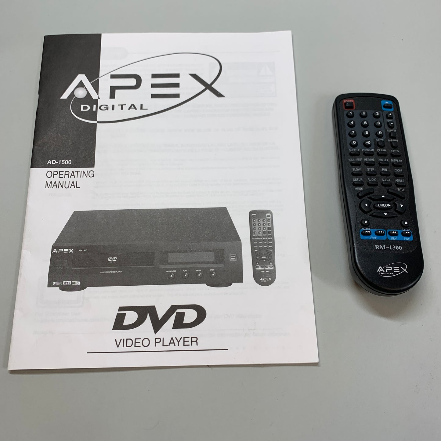 Apex AD-1500 DVD Player Black