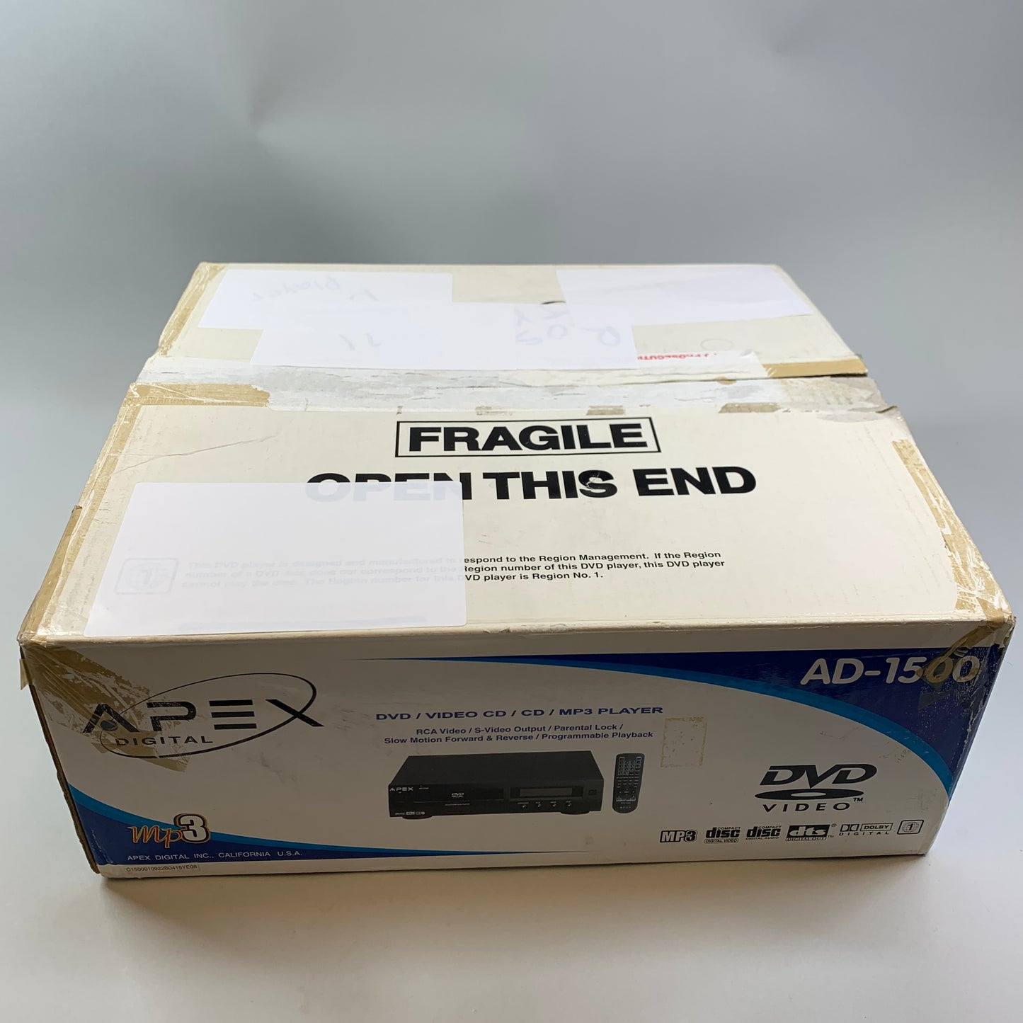 Apex AD-1500 DVD Player Black