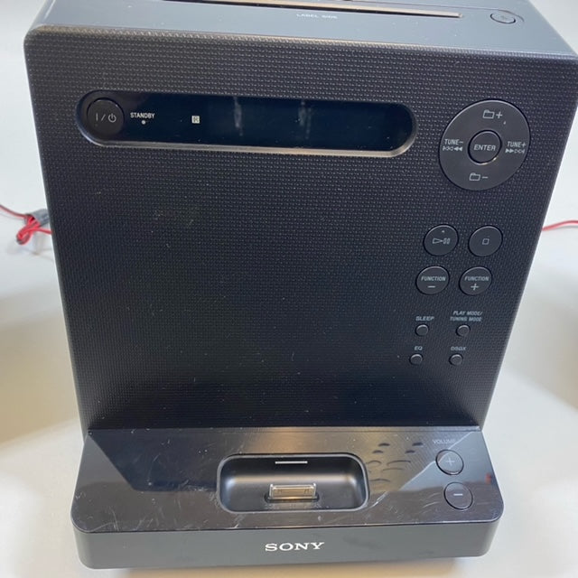 SONY CD Receiver Model HCD-LX201 With Speakers- Used