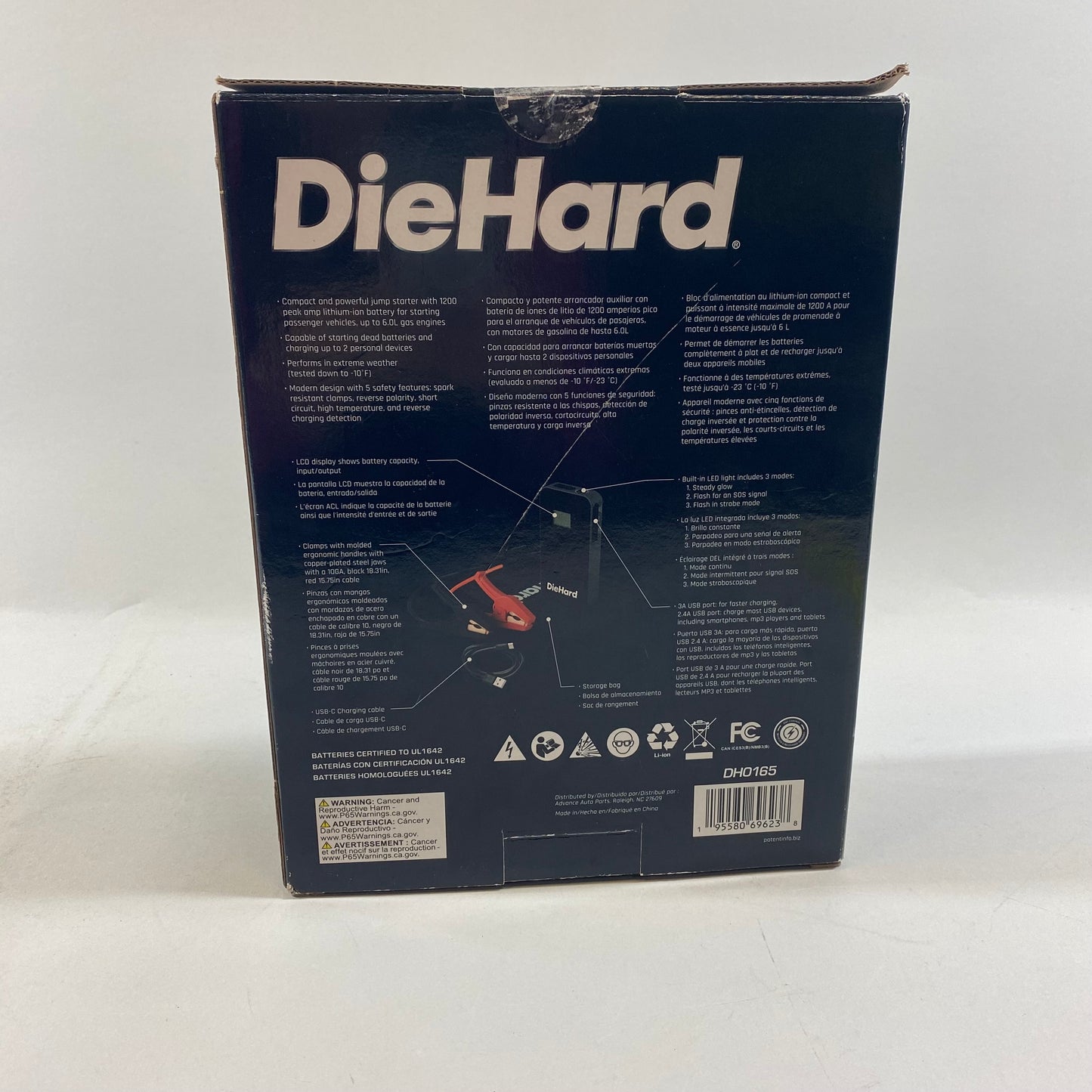New Diehard DH0165 12V Jump Starter and Power Pack