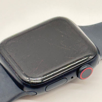 Unlocked Apple Watch SE 2nd Gen 40MM Black Aluminum Black Sport Band MRG63LL/A