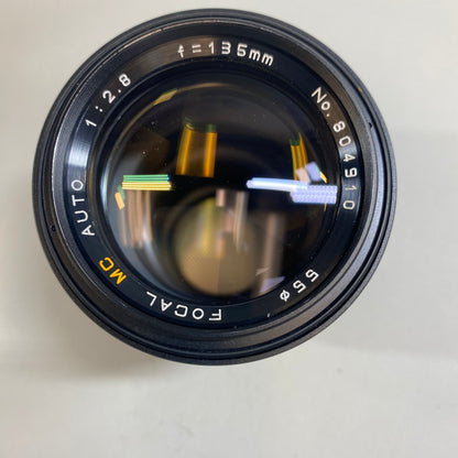 Pentax 135mm f/2.8  K Mount Telephoto Lens