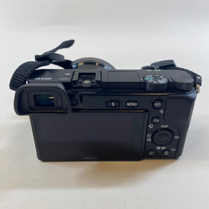 Sony Alpha A6100 24.2MP Mirrorless Digital Camera 338 Shutter Count