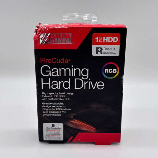 New Seagate FireCuda 1 TB HDD Gaming Hard Drive STKL1000400
