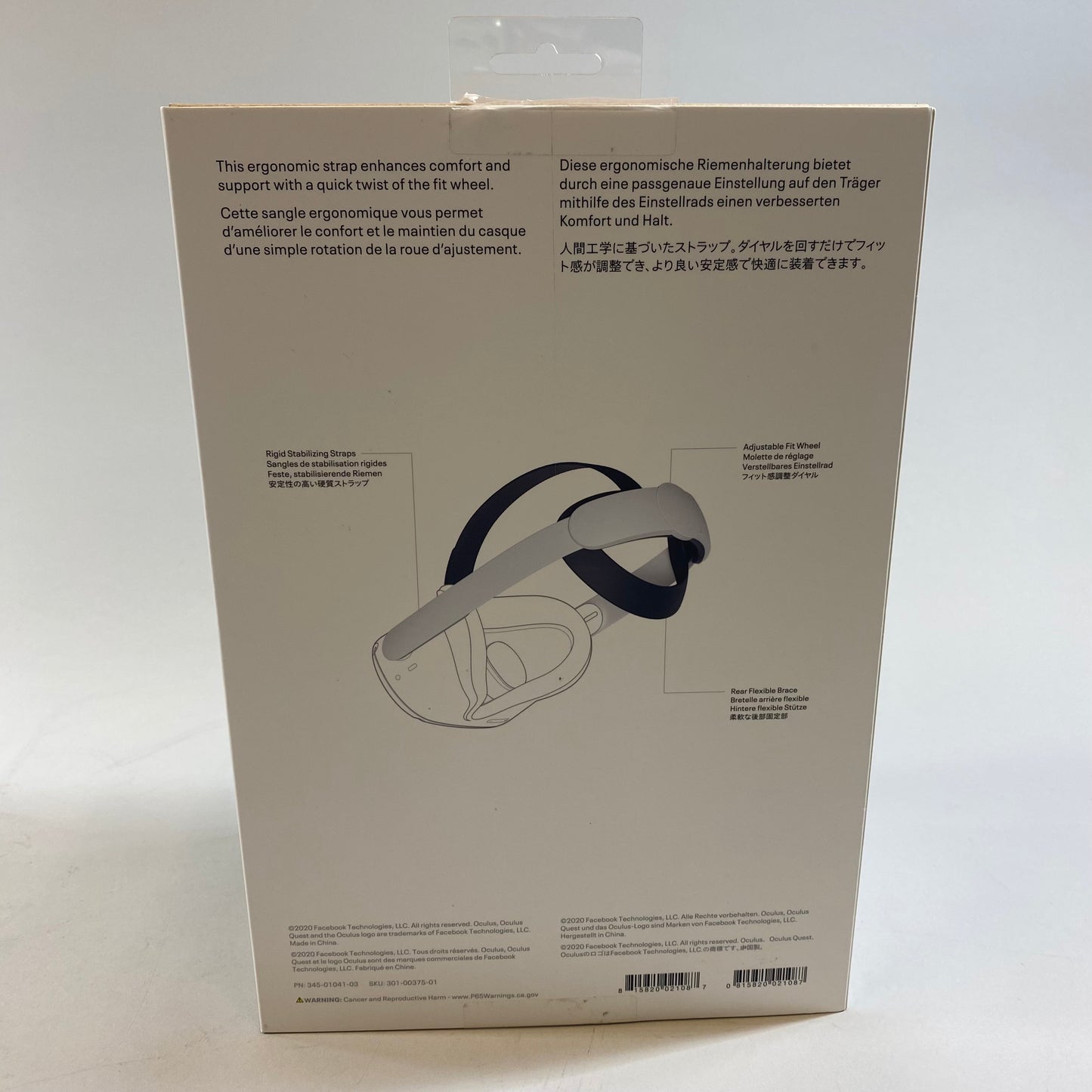 New Genuine Oculus Quest 2 Elite Strap VR Head Strap