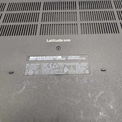 Dell Latitude 5400 P98G 14" i5-8365U 1.6GHz 16GB RAM 256GB SSD