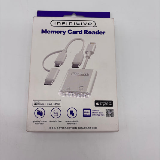 New Infinitive Memory Card Reader USB-C 625423